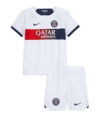 Paris Saint-Germain Udebanesæt Børn 2023-24 Kort ærmer (+ korte bukser)
